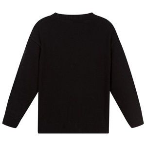 Black long sleeve sweater